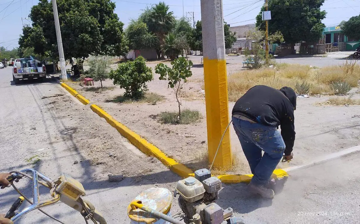 Continúa programa permanente de mejoras en plazas públicas