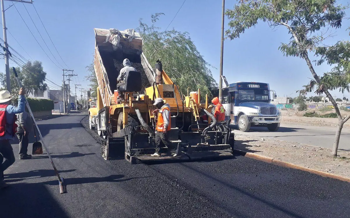 Rehabilitación integral al camellón del bulevar El Refugio