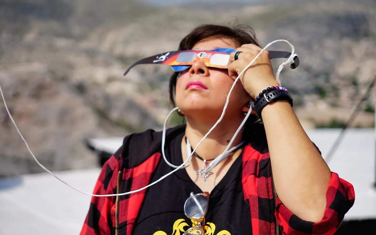 Eclipse solar en Durango 2024