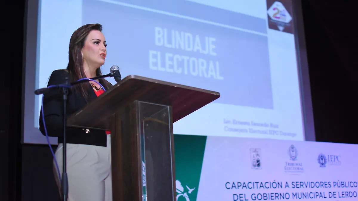 Servidores públicos de Lerdo se capacitan para Blindaje Electoral