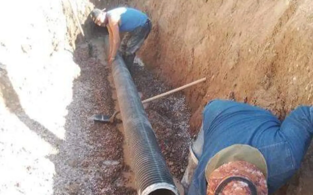 Realizan inspección de obra en infraestructura sanitaria