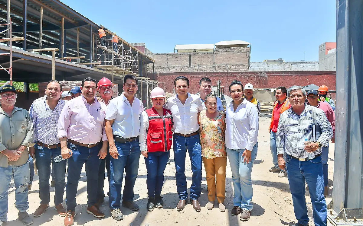 Avanza reconstrucción de primaria “Bruno Martínez” en Gómez Palacio, Durango