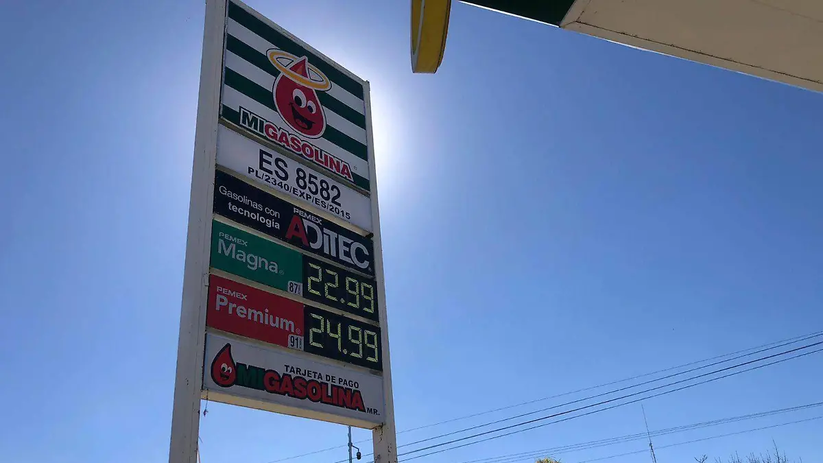 En Gómez aún no sube el precio de la gasolina