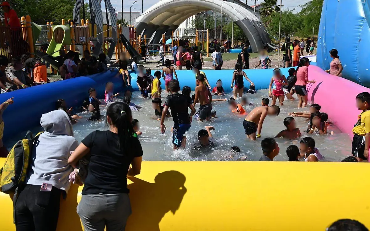 Culmina con éxito el tradicional Parque Acuático La Esperanza