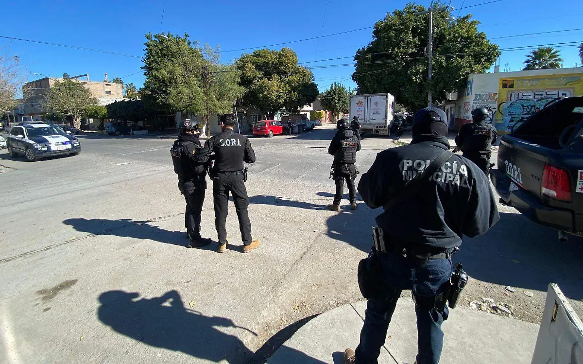 Realizan operativos de seguridad en colonias de Gómez Palacio, Durango
