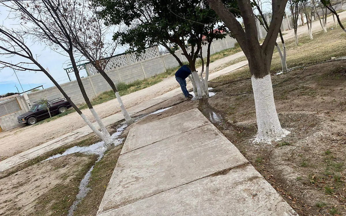 Continúan mejorando espacios públicos en Gómez Palacio