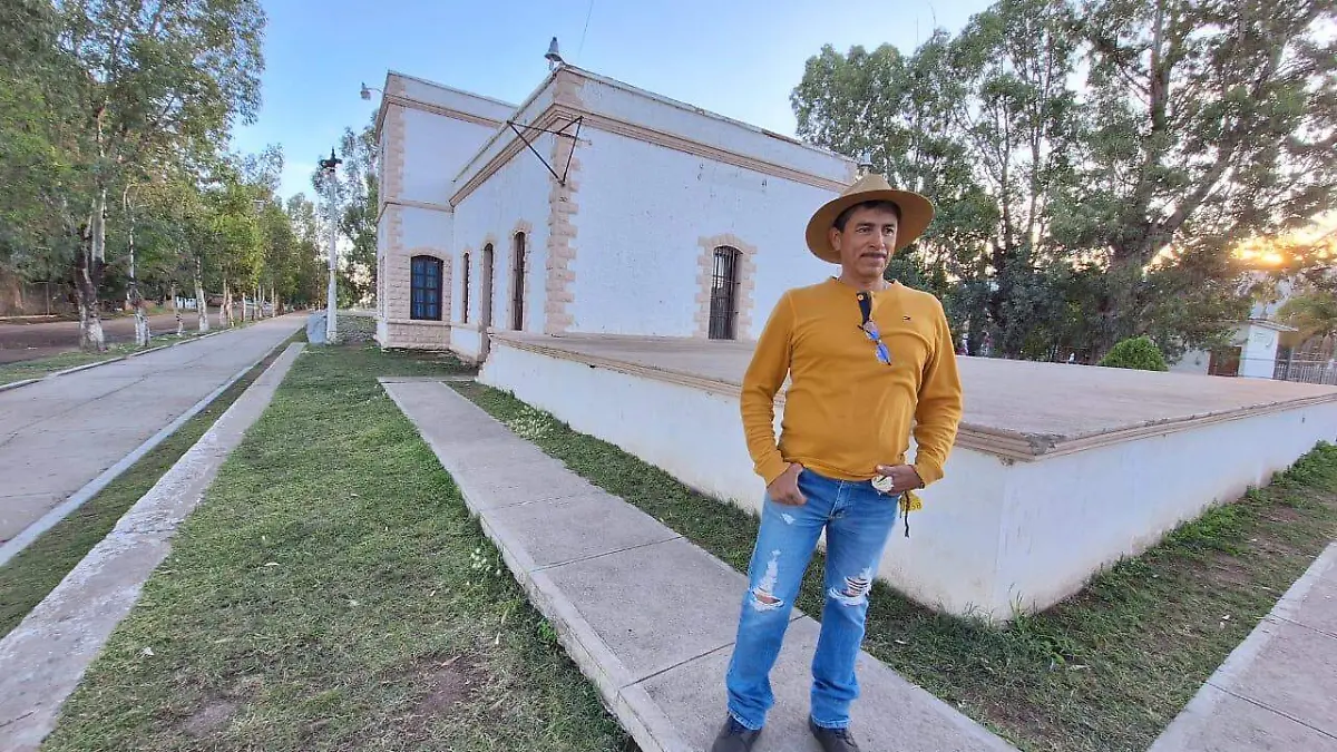 Marcelo Alanís Cabrera, último Jefe de estación del Ferrocarril en Canatlán
