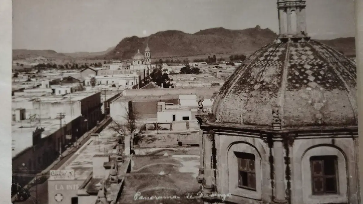 Fotografías panorámicas antiguas de Durango [Galería]