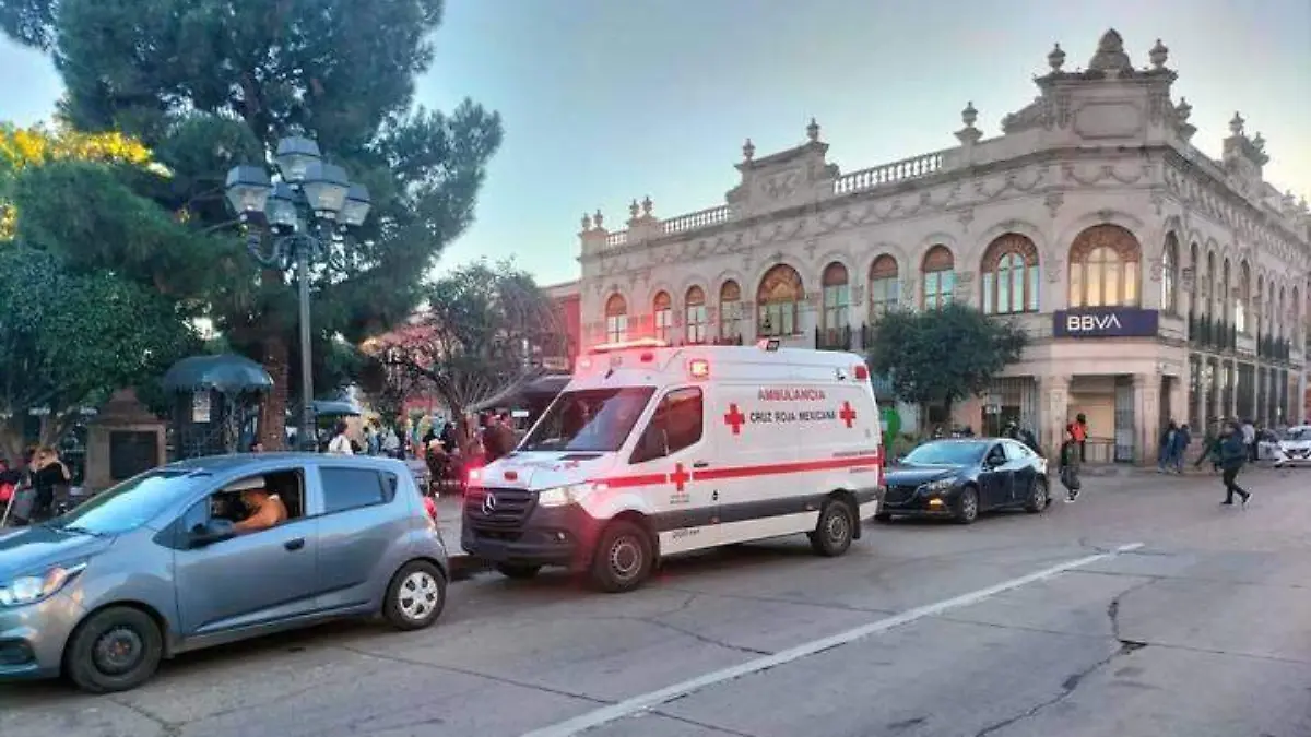 Ambulancia centro de Durango