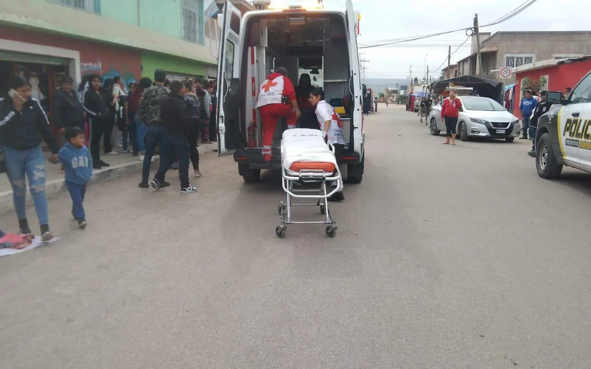 Accidente vial en la ciudad de Durango