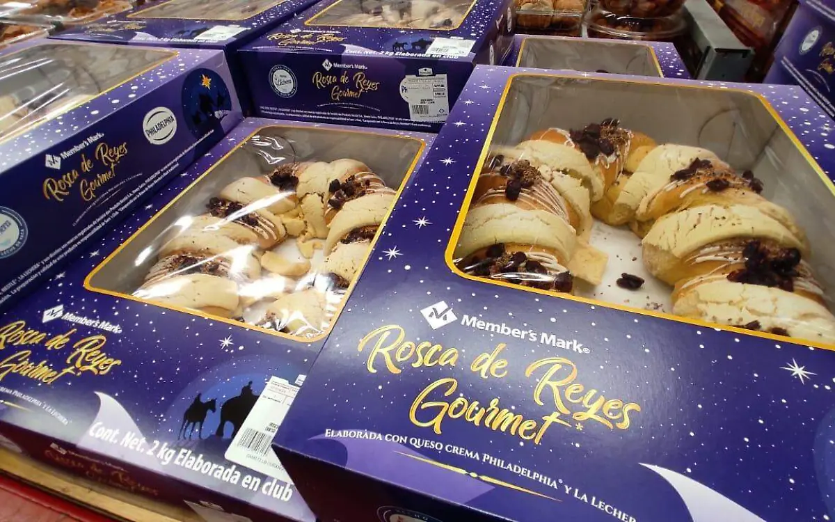 Venta de rosca de reyes en Durango