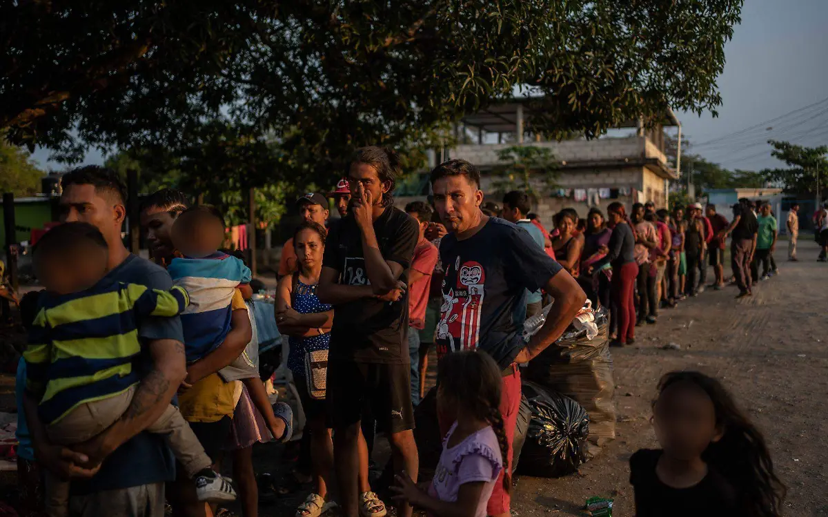 Migrantes buscan el sueño americano