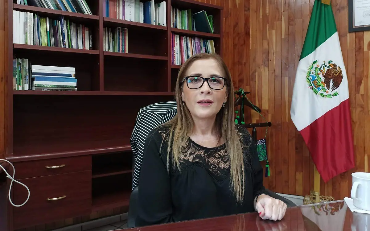 Claudia Hernández, titular de la Secretaría de Recursos Naturales y Medio Ambiente en Durango