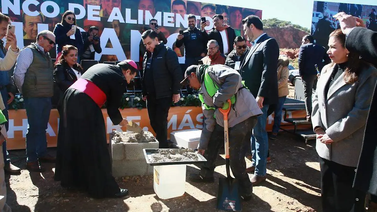 Proyecto del Banco de Alimentos tiene un avance del 30%