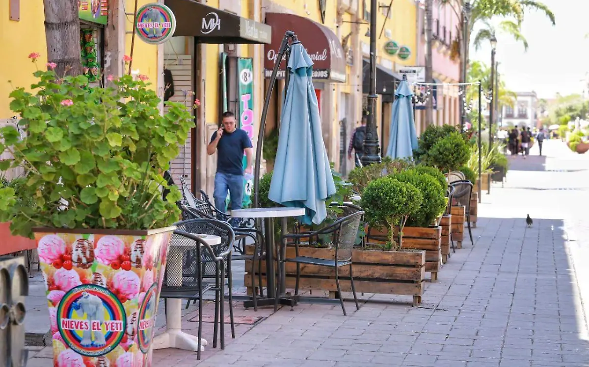 Corredor Constitución en la ciudad de Durango