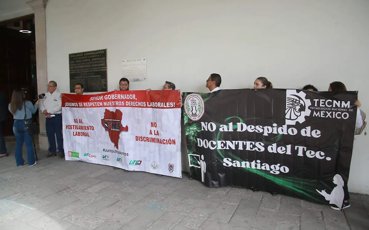 En Durango se mantiene movimiento de docentes de educación superior descentralizada