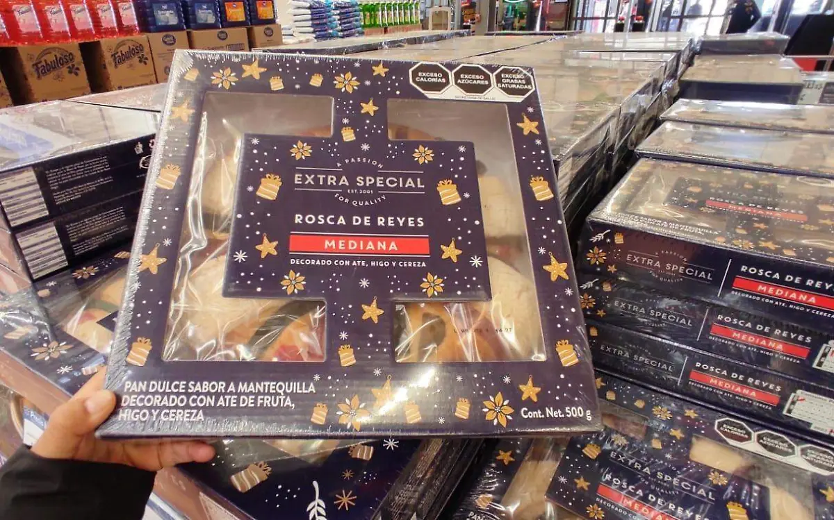 Rosca de reyes de venta en Durango