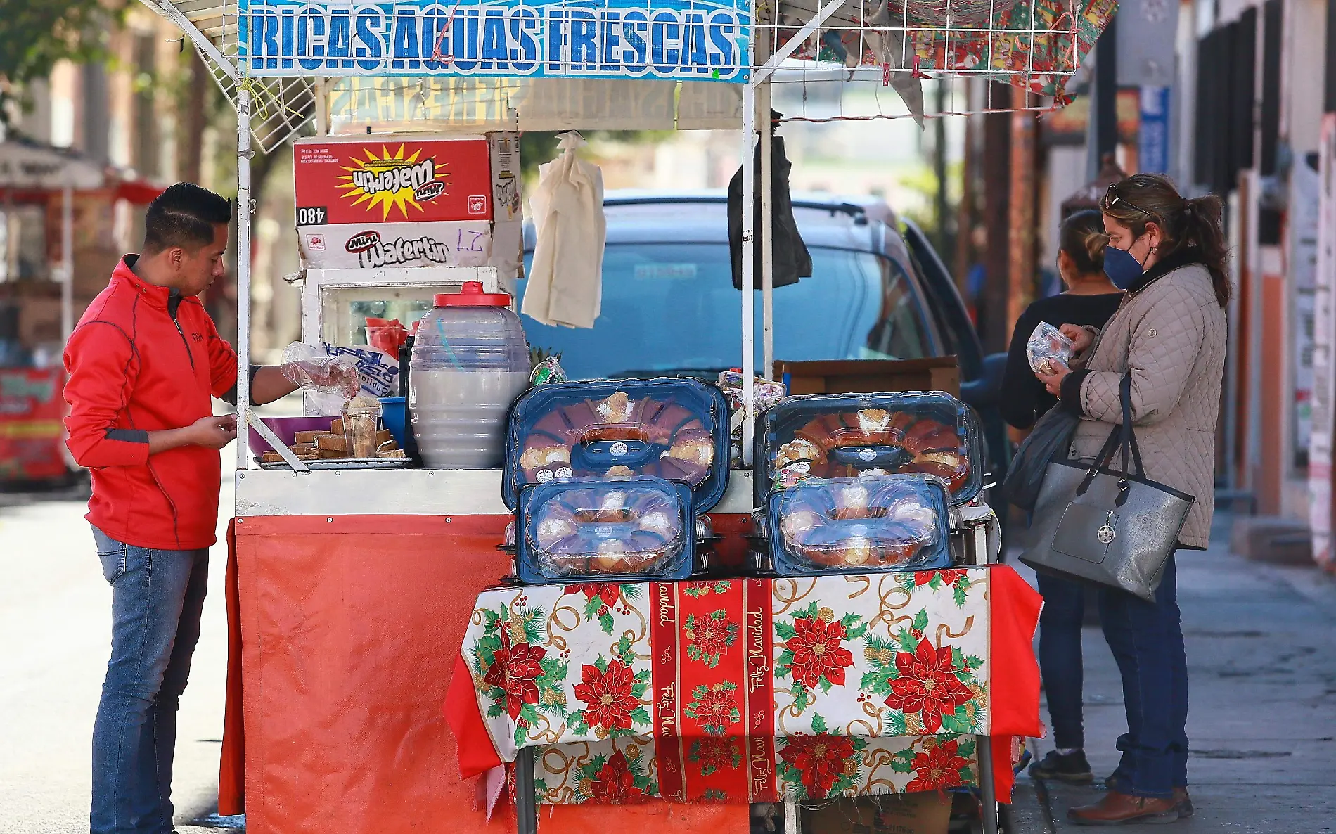 Vendedores ambulantes en Durango capital