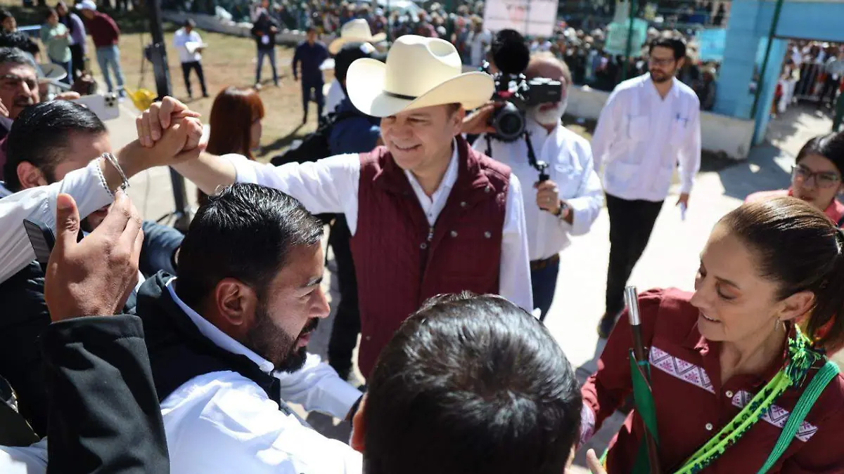 Con Claudia Sheinbaum avanza desarrollo de Durango: Héctor Herrera