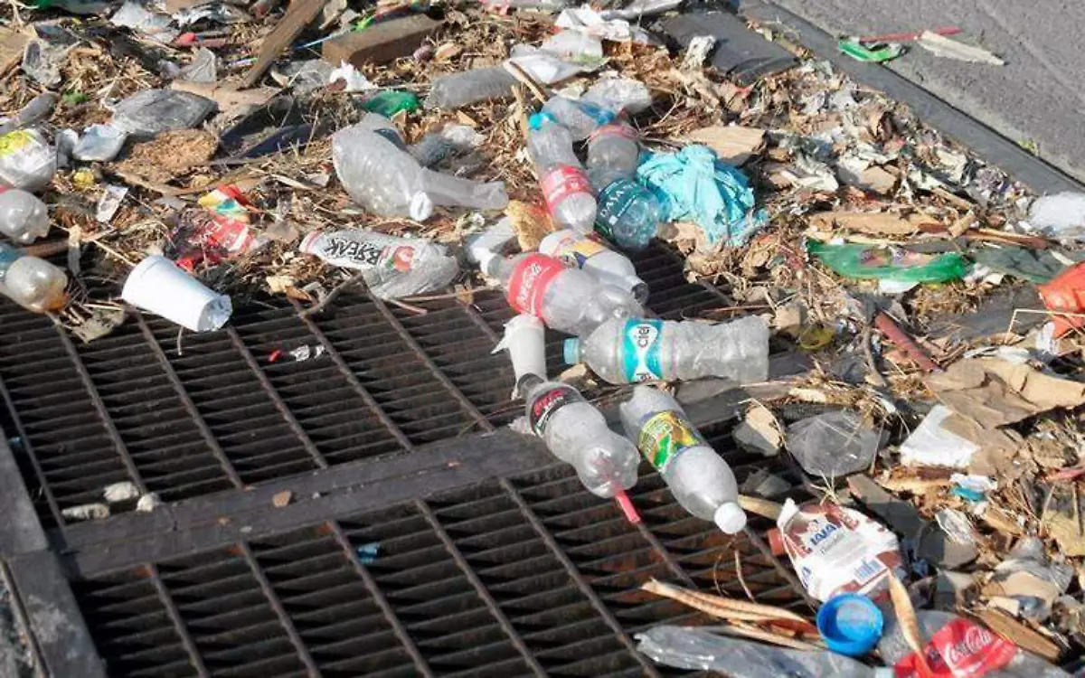 Basura en drenajes