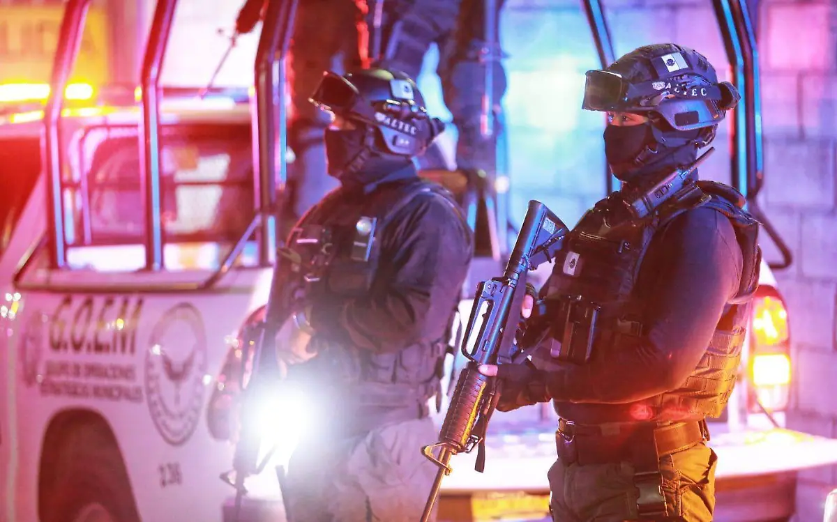 Elementos de la Guardia Nacional