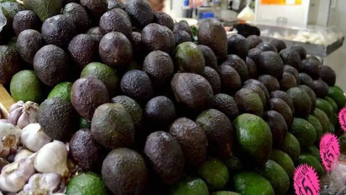 En el Mercado Adolfo López Mateos, el aguacate se encuentra en 85 pesos máximo- Karen Sánchez