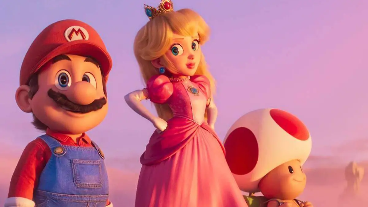 Gif Mario Bros y la princesa