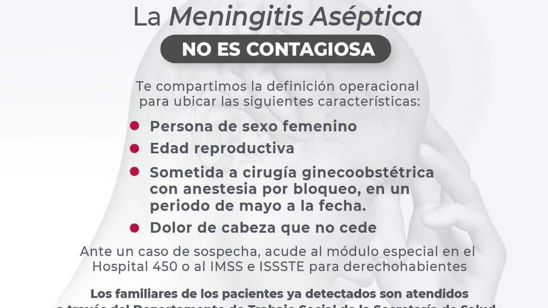 Meningitis aséptica