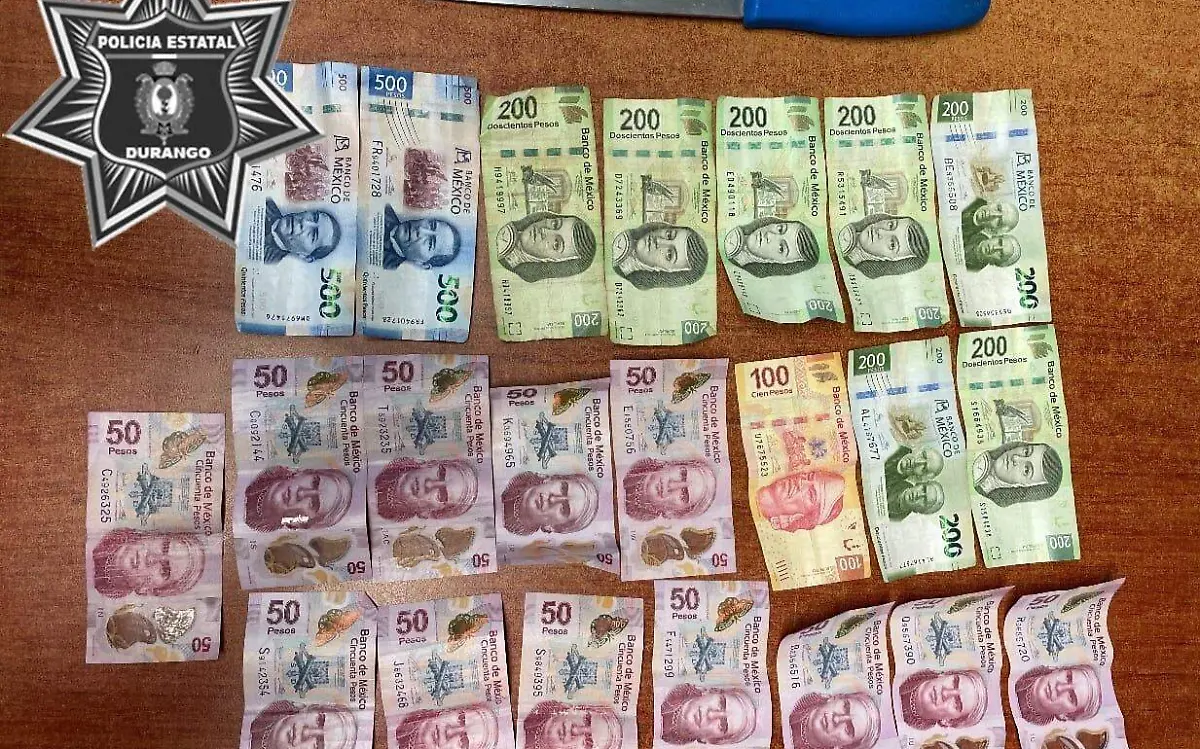 Amagó a dueño de tienda y le robó 3,100 pesos