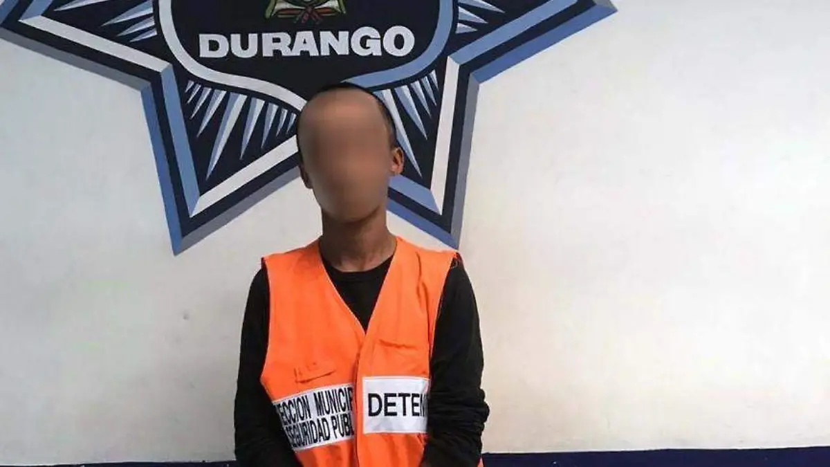 Detenido agresor