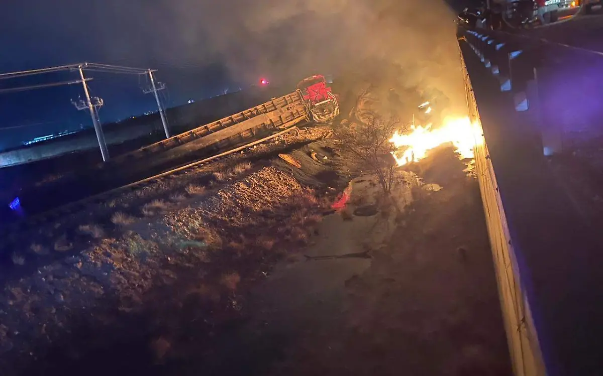 Chocan trenes en Gómez Palacio