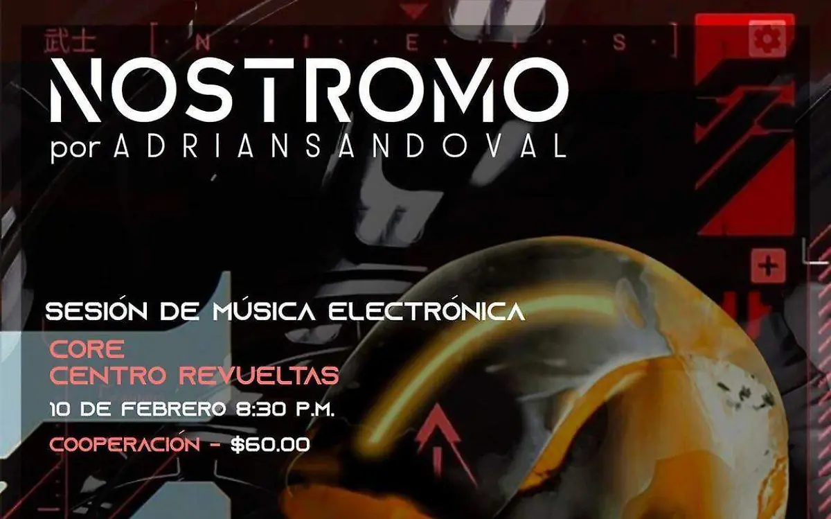 Adrián Sandoval presenta Nostromo en Durango