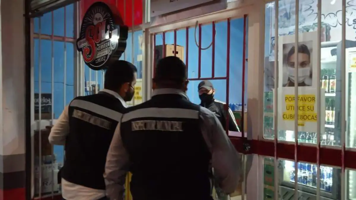 Levanta Inspectores 80 actas a establecimientos el fin de semana