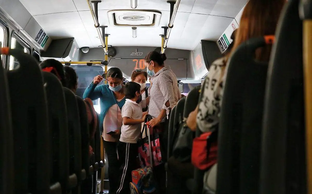 Transporte público camiones