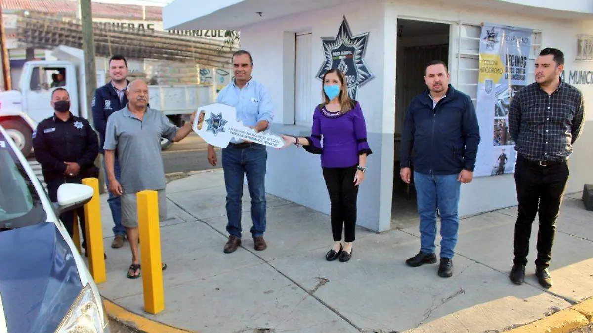 Entrega patrulla
