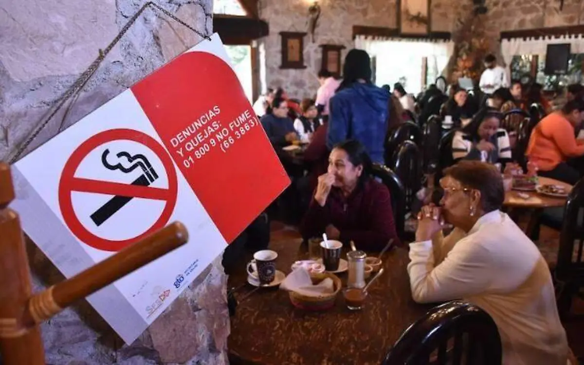 Ley antitabaco en restaurantes de México