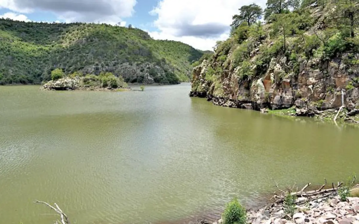 Presa El Baluarte en el municipio de Canatlán, Durango