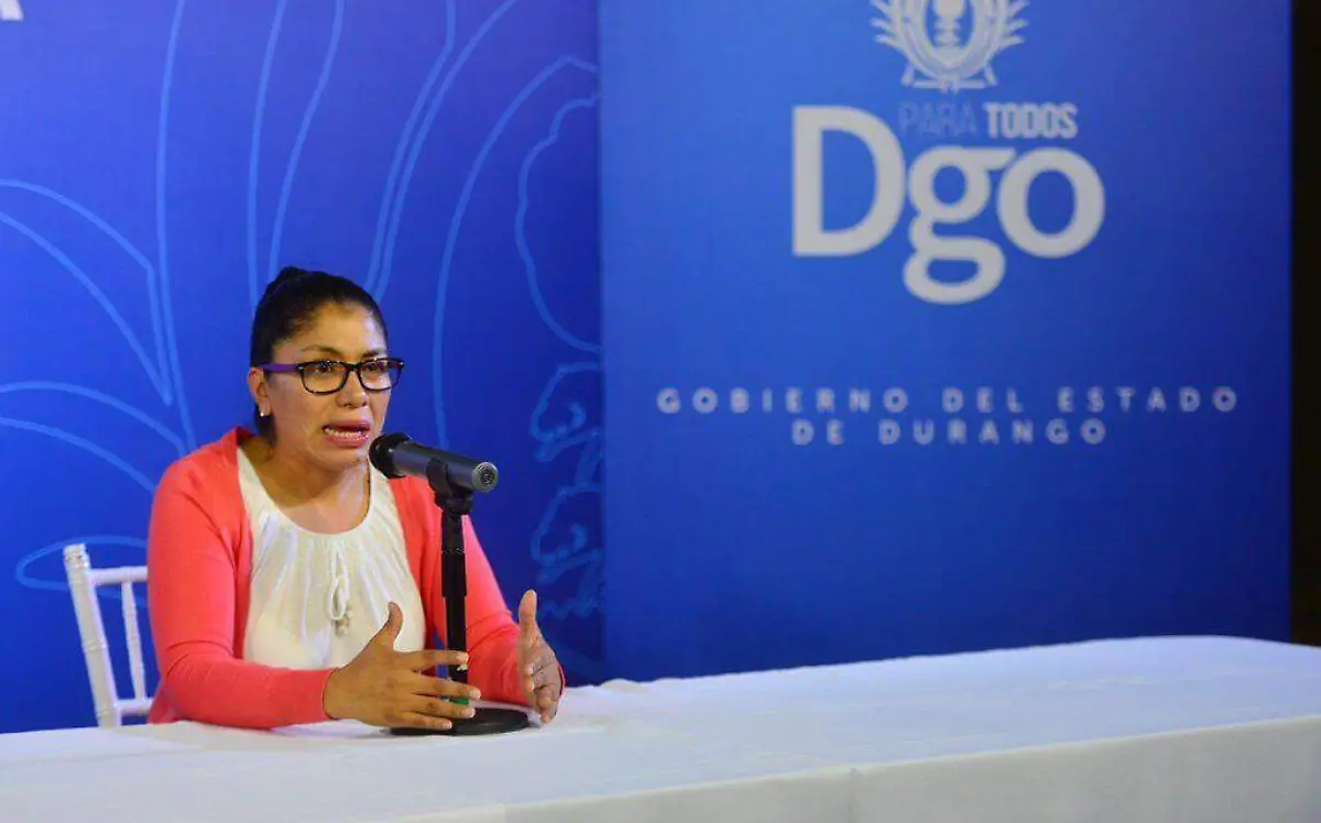 Blanca Estela Gualito, Directora de los Servicios de Salud de Durango
