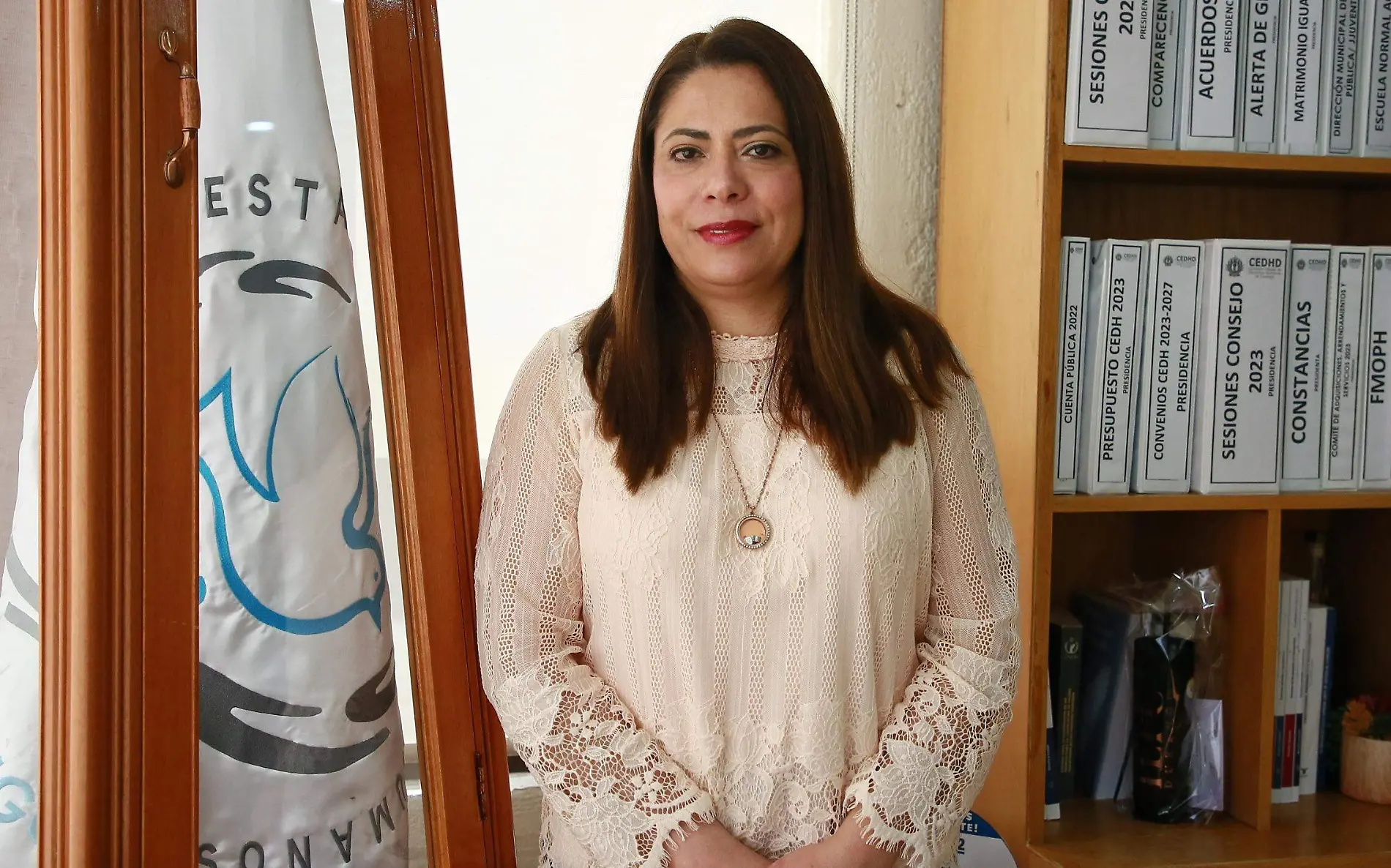 Karla Obregón Avelar, titular de la Comisión Estatal de Derechos Humanos de Durango