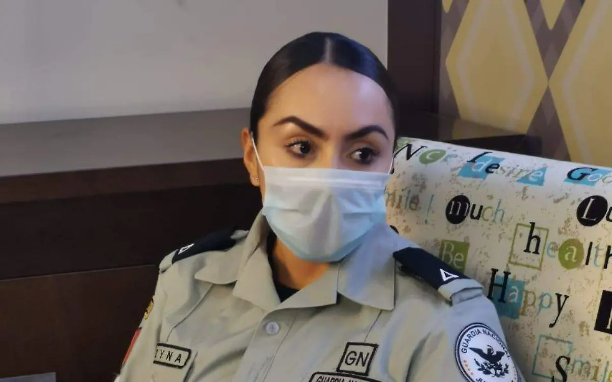 Fernanda Reyna, Guardia Nacional