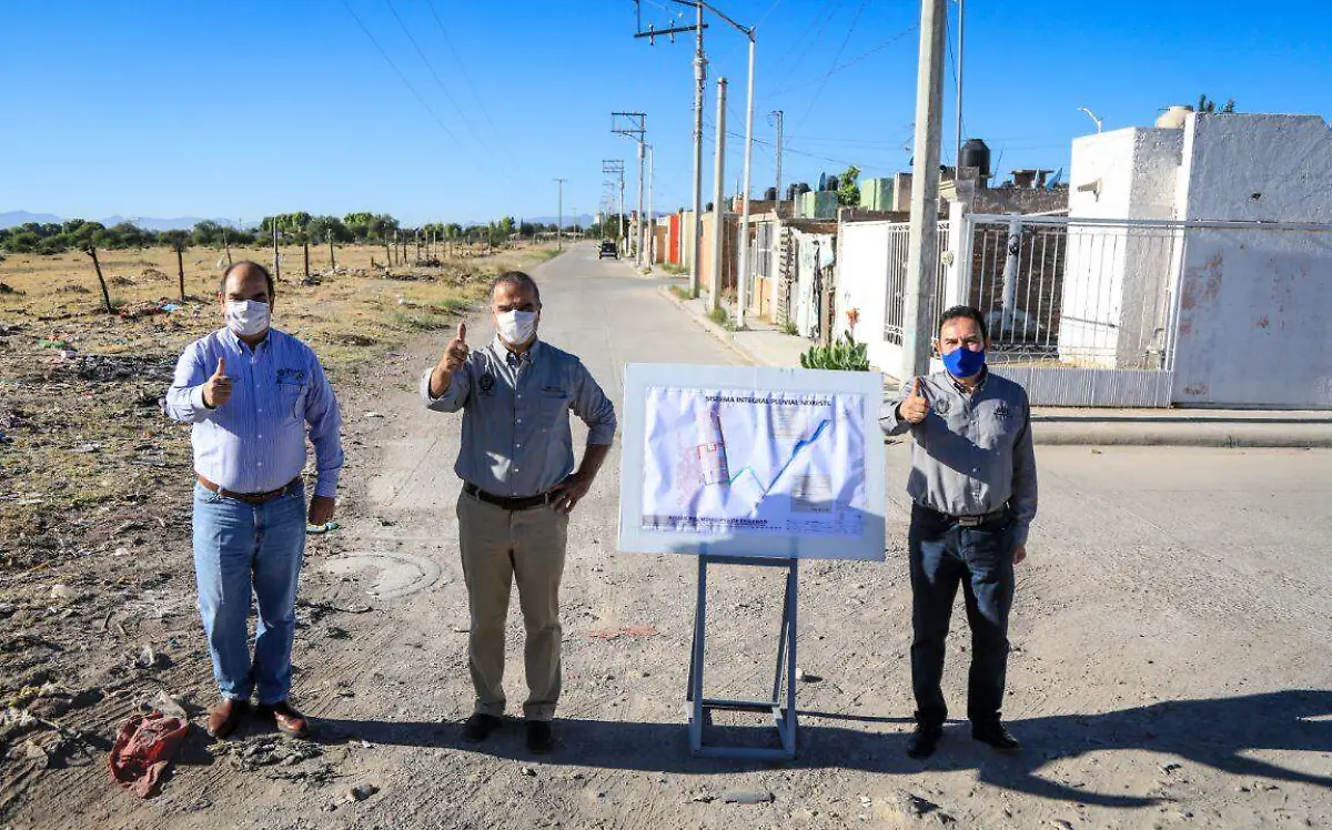 Construcción de Colector Andrómeda 2