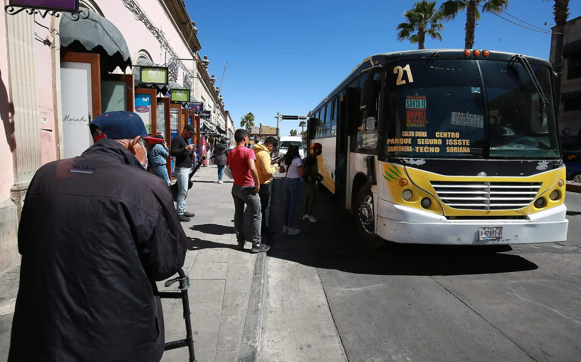 Transporte público en la ciudad de Durango