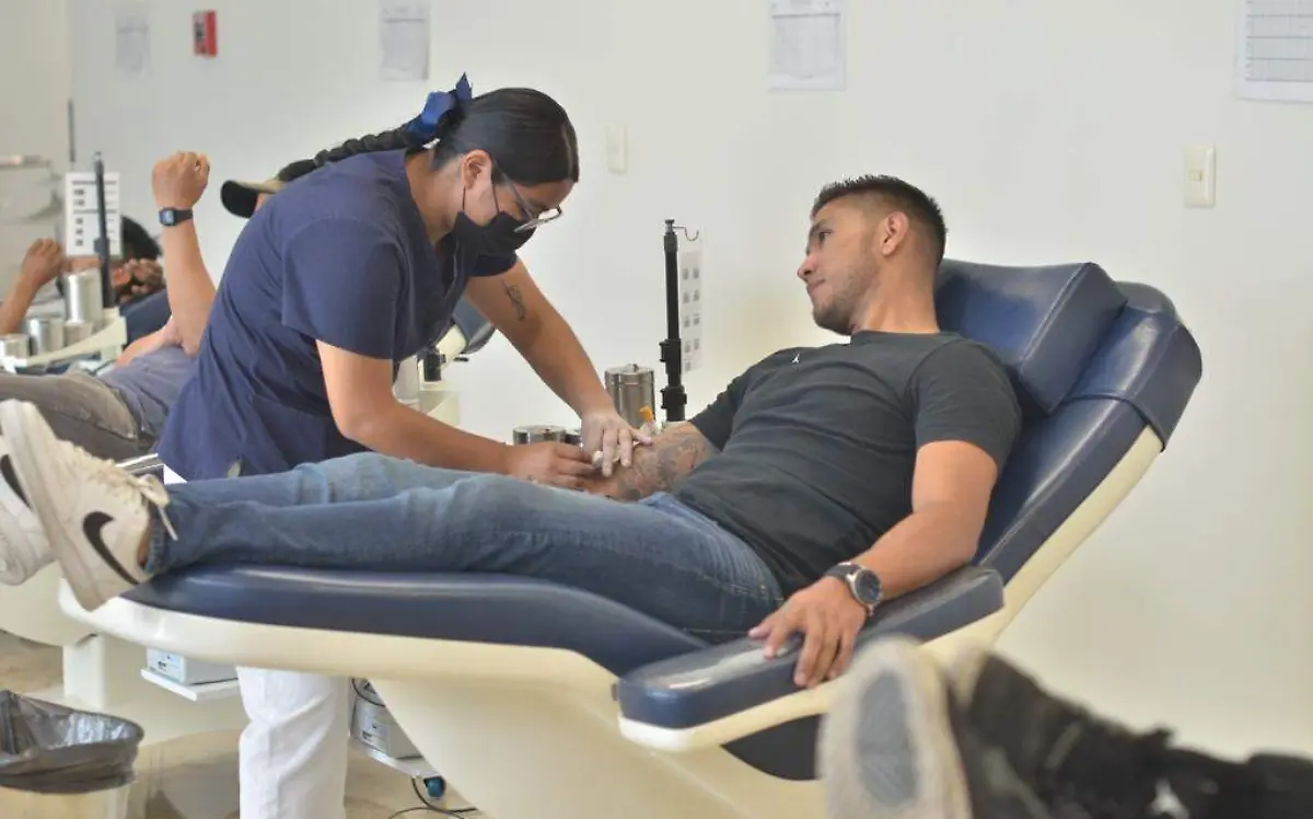 Donación de sangre en la ciudad de Durango