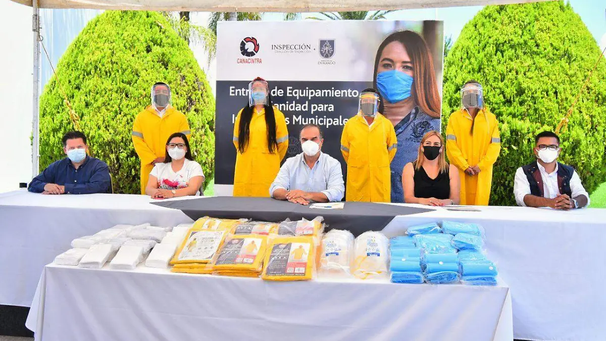 Entegan equipo