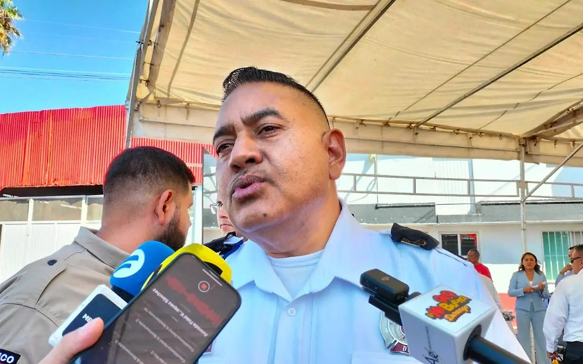 Gustavo Paredes, titular de la Dirección Municipal de Protección Civil de Durango