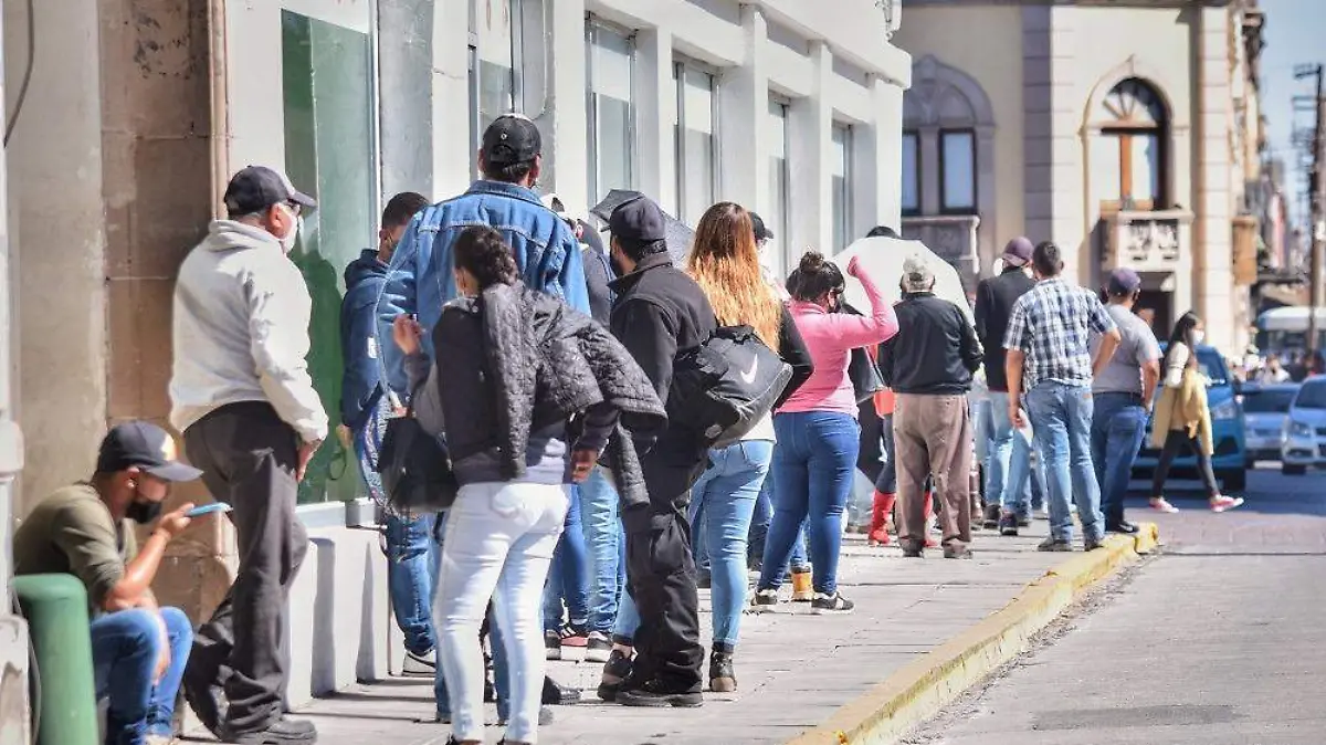 Fila de bancos