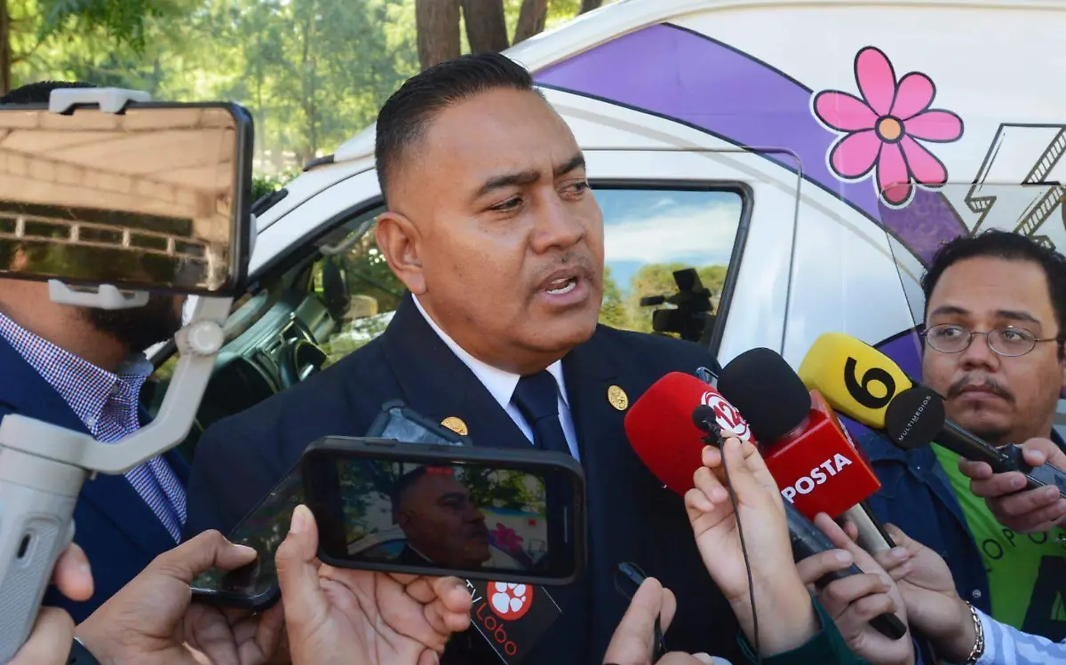 Gustavo Paredes Moreno, director de Protección Civil Municipal de Durango