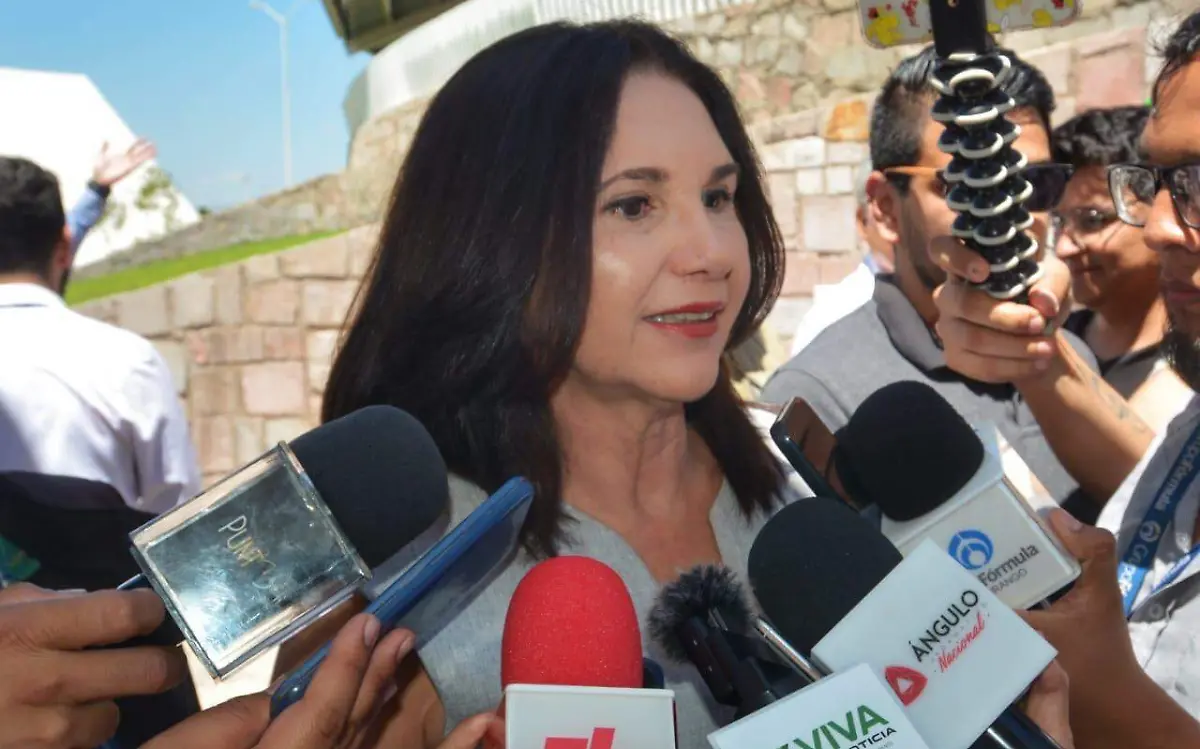 Rocío Rebollo Mendoza, titular de la Secretaría de Bienestar Social