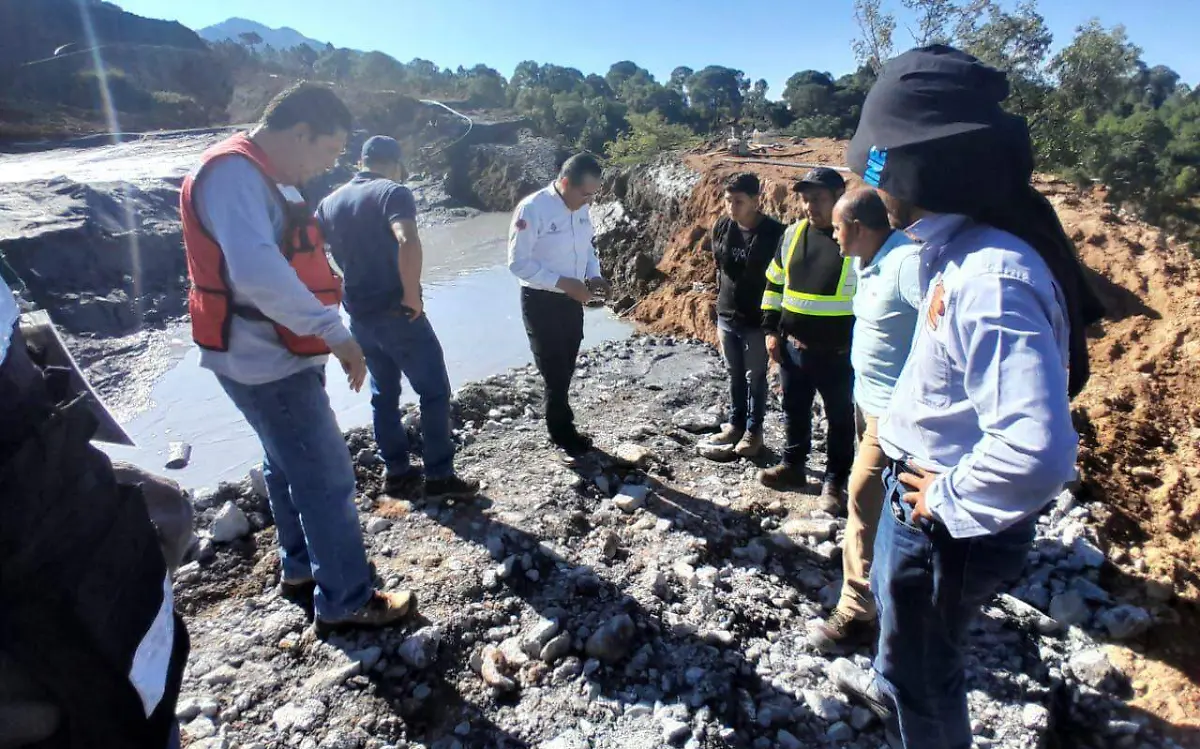 Se registra derrame de presa de Jales en Topia, Durango
