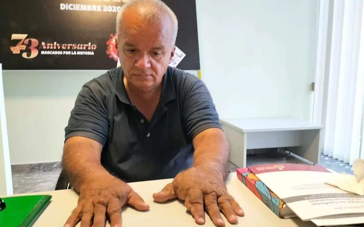 El señor Gerardo Vitela Alemán Busca apoyo para cirugía vascular periférica